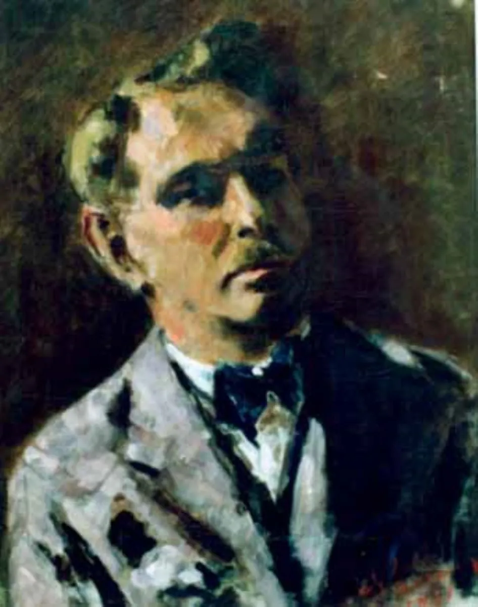 Autoportret, by Ioan Sima, 1949