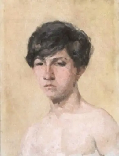Cap de adolescent, by Ion Andreescu