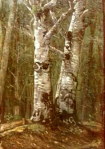 Fagi în pădure, by Ion Andreescu