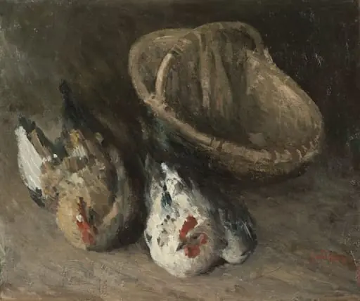 Găinile, by Ion Andreescu