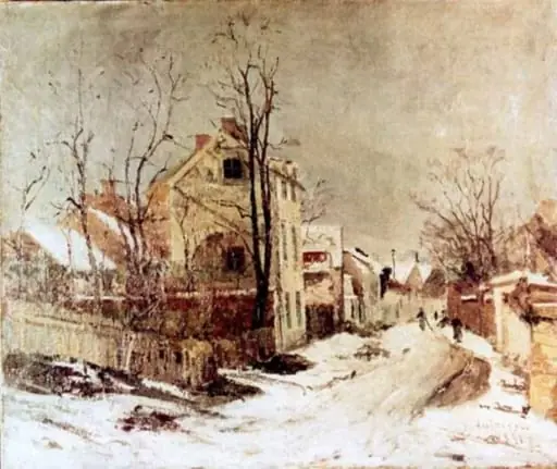 Iarna la Barbizon, by Ion Andreescu