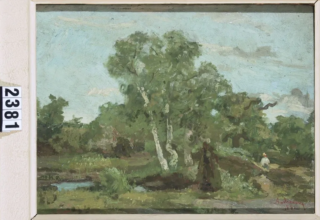 Peisaj, by Ion Andreescu, unspecified