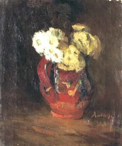 Ulcică cu flori, by Ion Andreescu