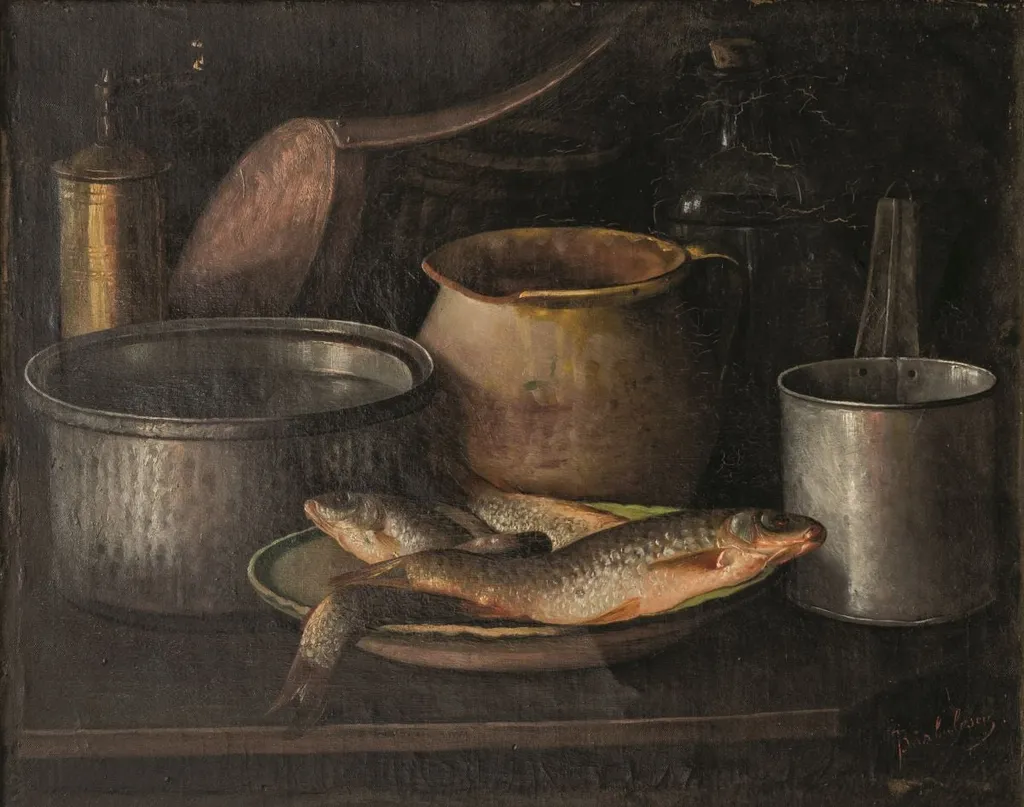 Natură moartă, by Ion Bărbulescu