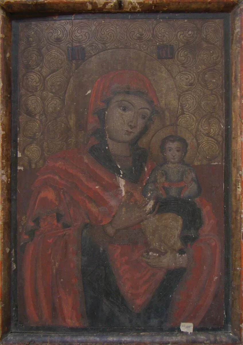 Maica Domnului cu Pruncul, by Ion de la Beriu