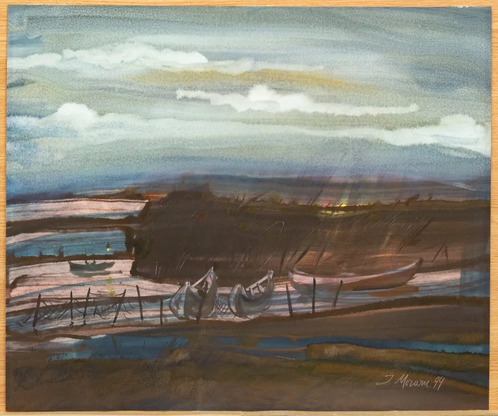 Înserare în Deltă, by Ion Moraru, 1979