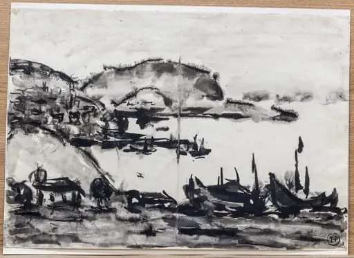 Peisaj-Tulcea, by Ion Pacea