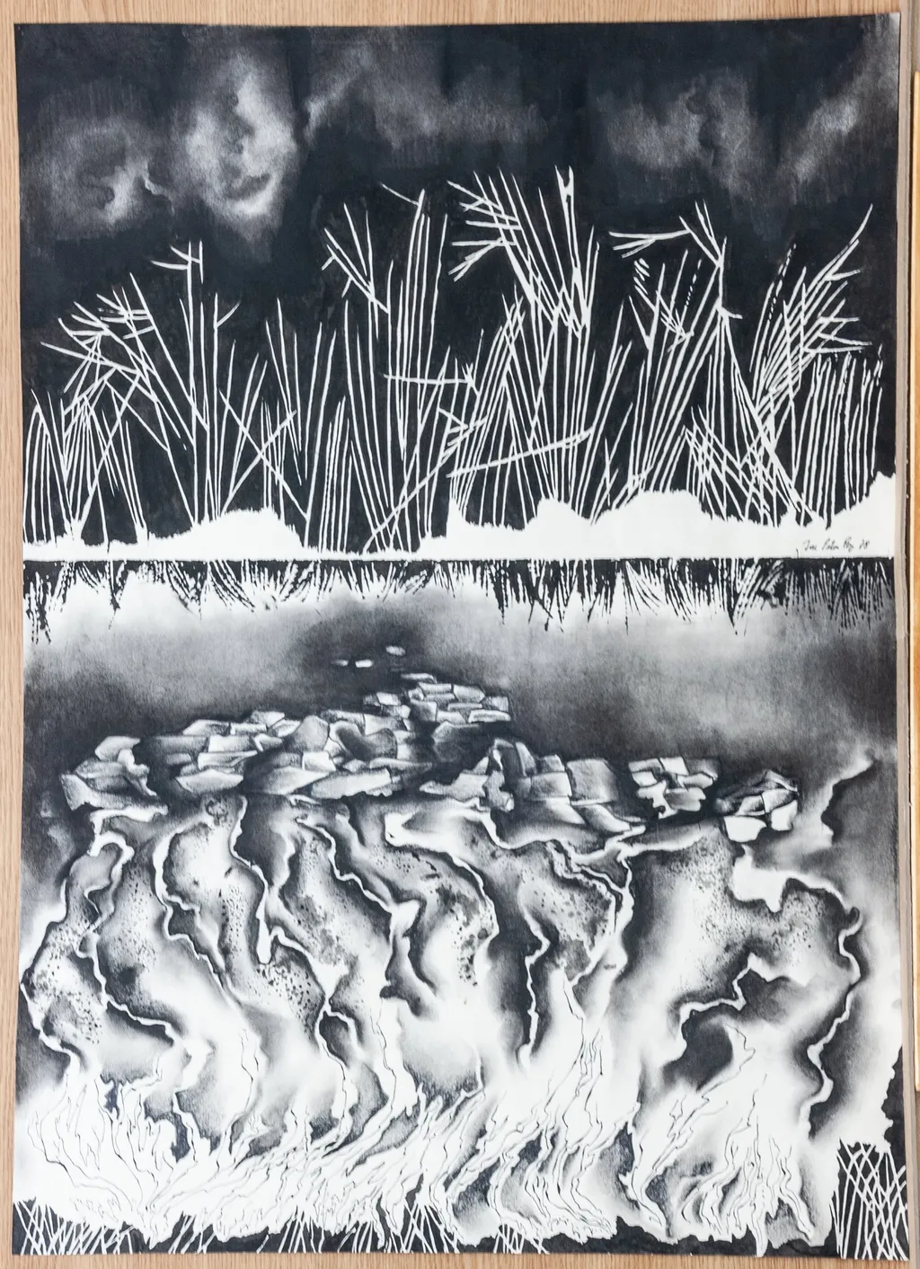 Contraste, by Ion Petru Pop, 1950