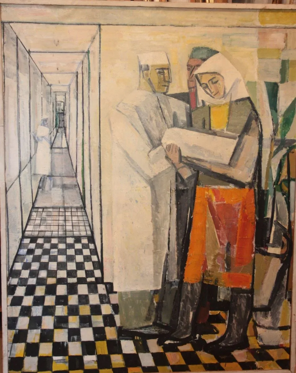 Maternitate, by Ion Sălișteanu