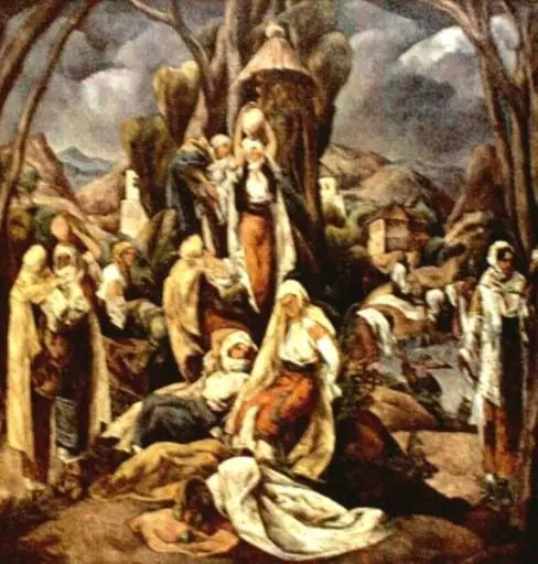 La izvorul Troiței, by Ion Theodorescu-Sion