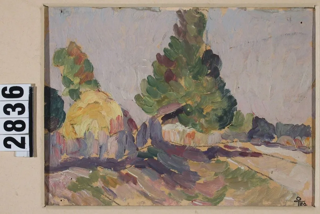 Peisaj cu căpițe, by Ion Theodorescu-Sion, unspecified