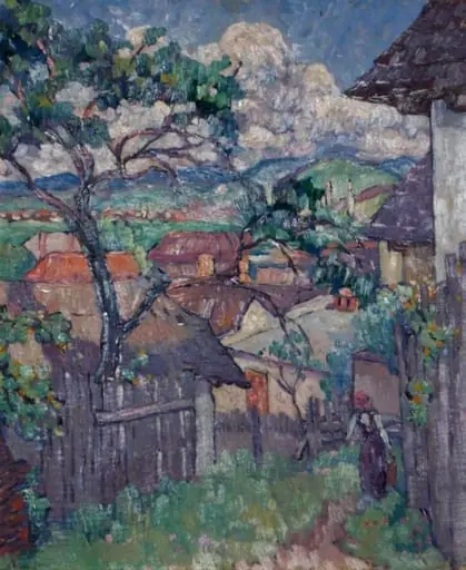 Peisaj din Săcele, by Ion Theodorescu-Sion