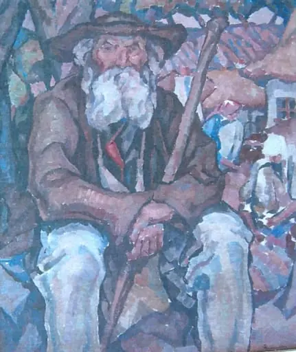 Portret de bătrân, by Ion Theodorescu-Sion