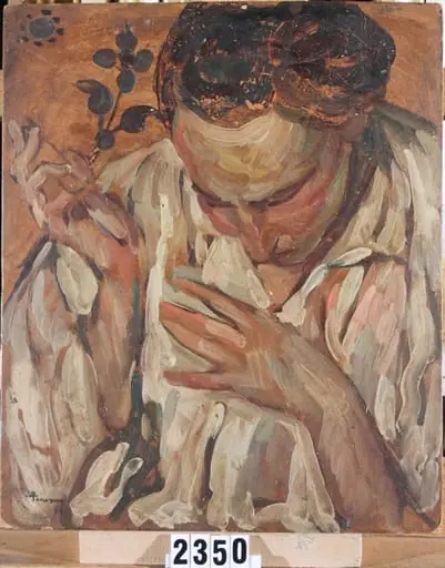 Portret de femeie, by Ion Theodorescu-Sion