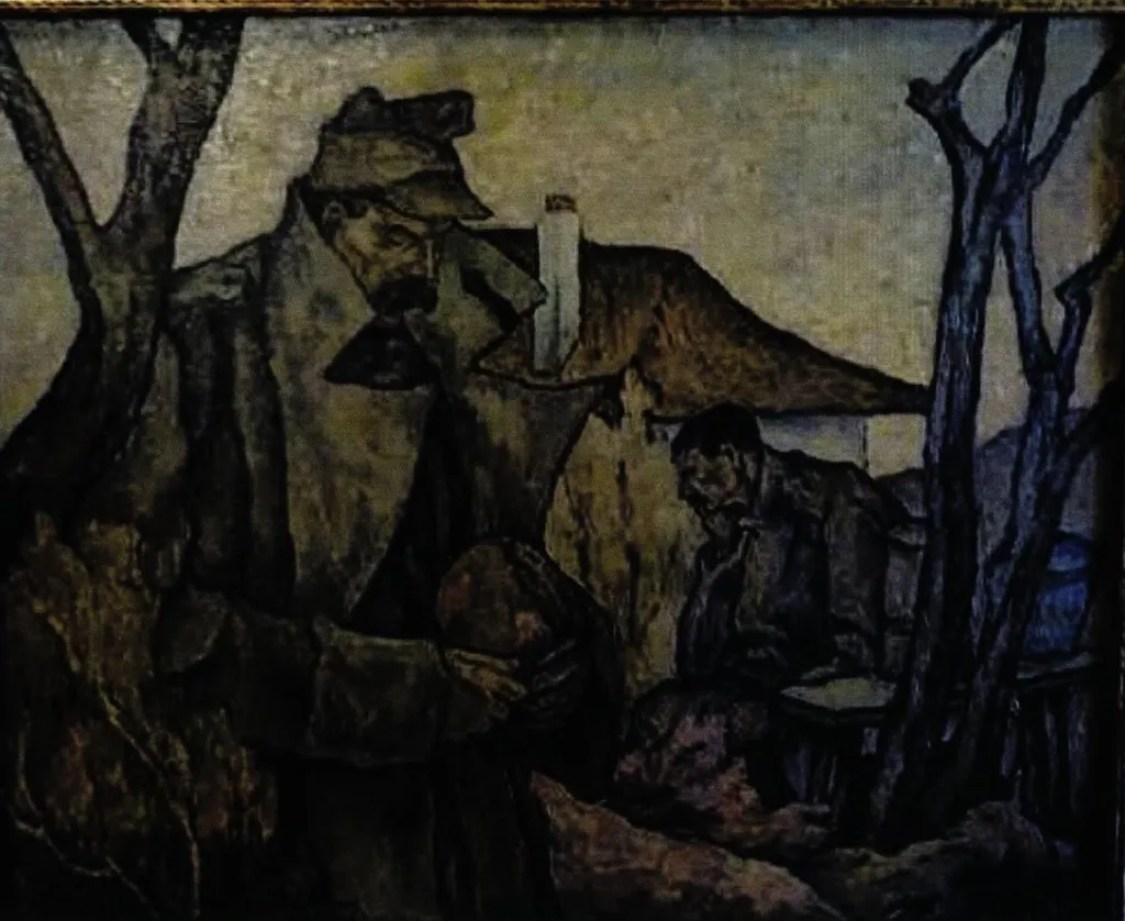 Soldați, by Ion Theodorescu-Sion, 1917