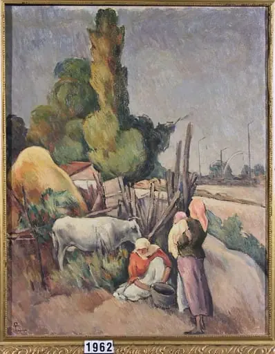 Țărănci, by Ion Theodorescu-Sion