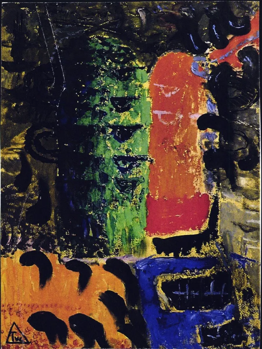 Accente negre, by Ion Țuculescu, 1946