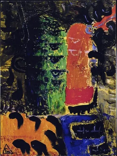 Accente negre, by Ion Țuculescu