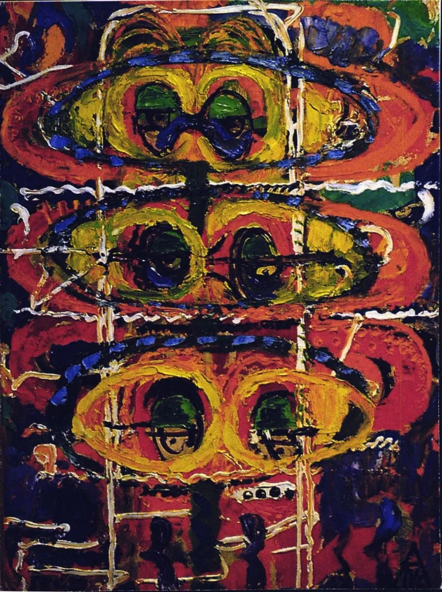 Baia de soare, by Ion Țuculescu, 1946