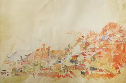 Balcicul în zori, by Ion Țuculescu