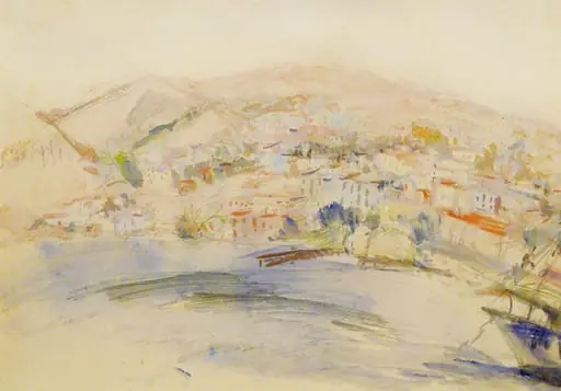 Balcicul văzut din față, by Ion Țuculescu