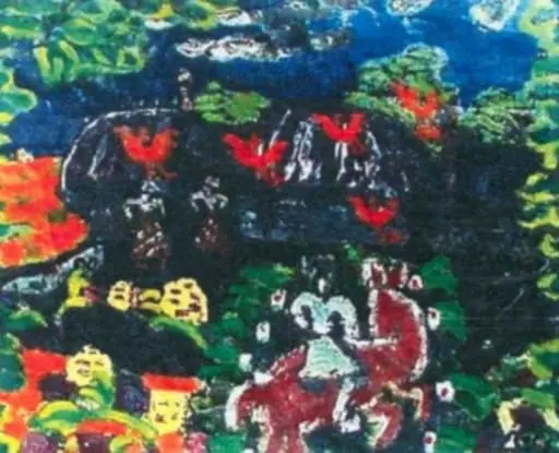 Basm Vechi, by Ion Țuculescu