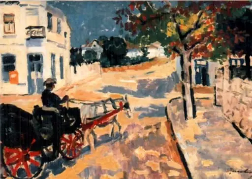 Birjă în soare, by Ion Țuculescu