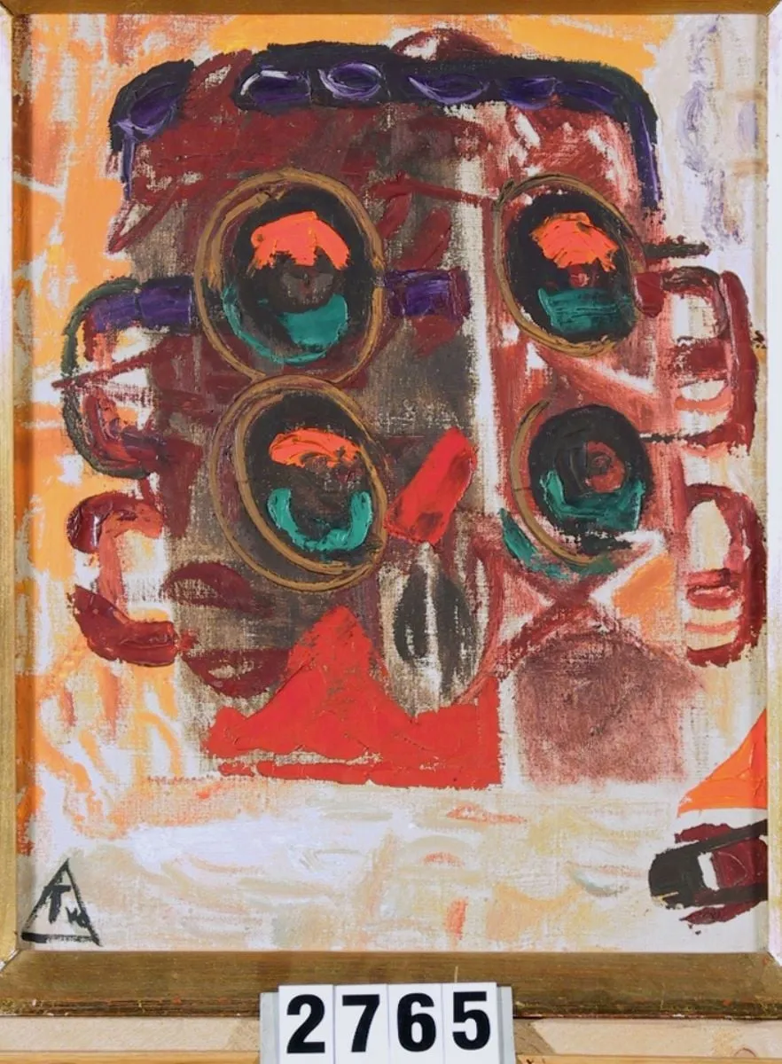 Cercuri, by Ion Țuculescu, 1946