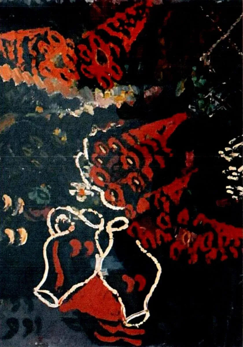 Contururi, by Ion Țuculescu, 1946