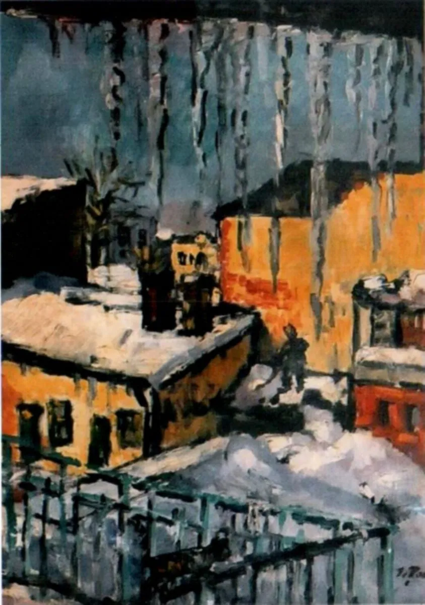 Iarna cu amintiri, by Ion Țuculescu, 1946