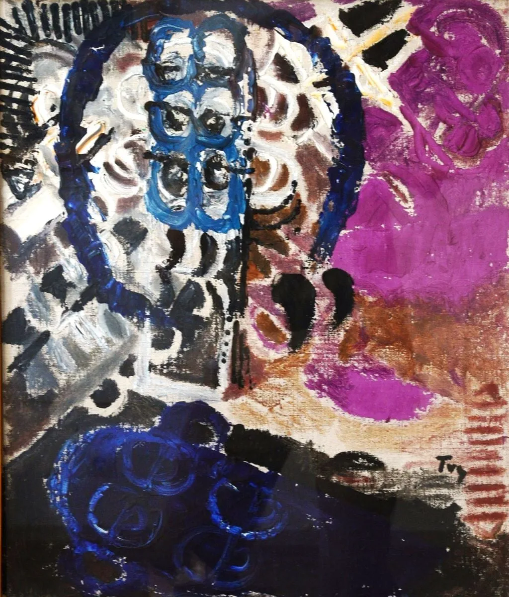 Închipuire, by Ion Țuculescu, 1946