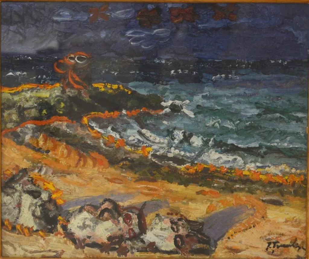 Marină la Mangalia, by Ion Țuculescu, 1946