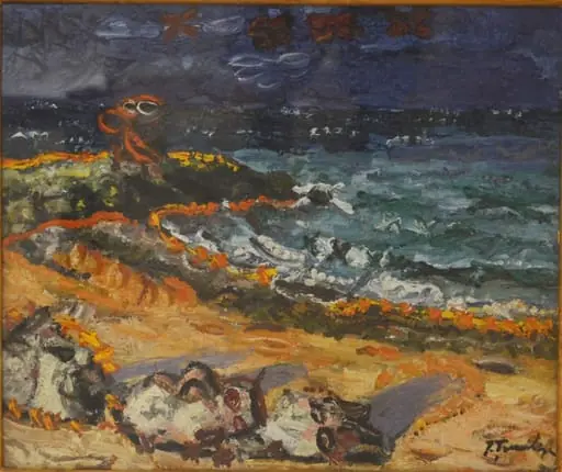 Marină la Mangalia, by Ion Țuculescu