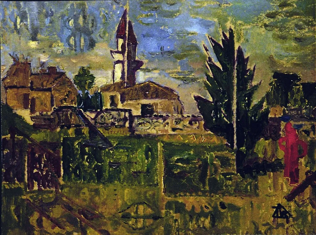 Moscheie, by Ion Țuculescu, 1946
