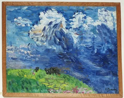 Pajiște, by Ion Țuculescu