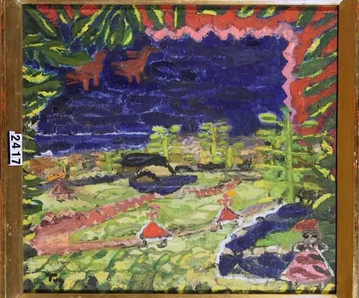 Parc lângă mare, by Ion Țuculescu