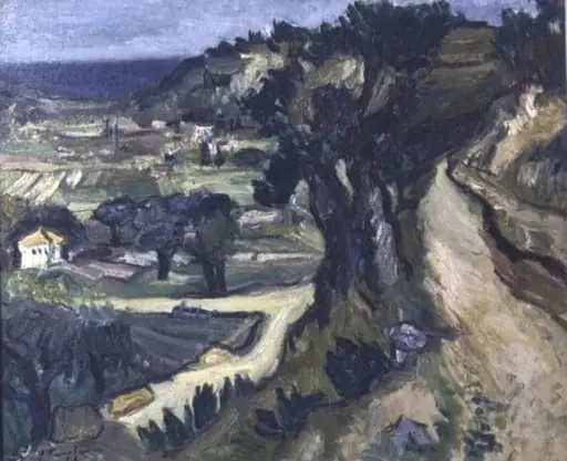 Peisaj, by Ion Țuculescu