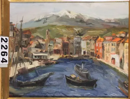 Peisaj din Grecia, by Ion Țuculescu