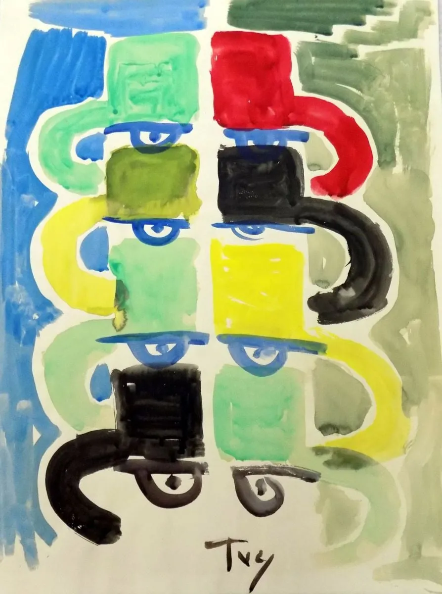 Salt cromatic, by Ion Țuculescu, 1946
