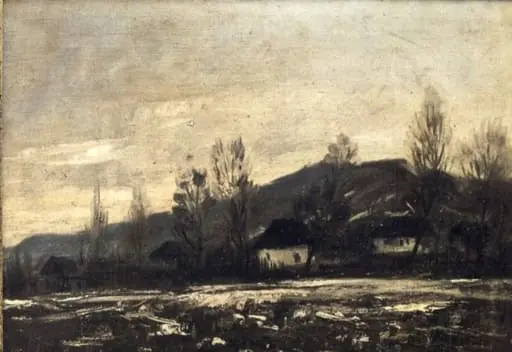 Peisaj din Argeș, by Ion Vâlsan Marinescu