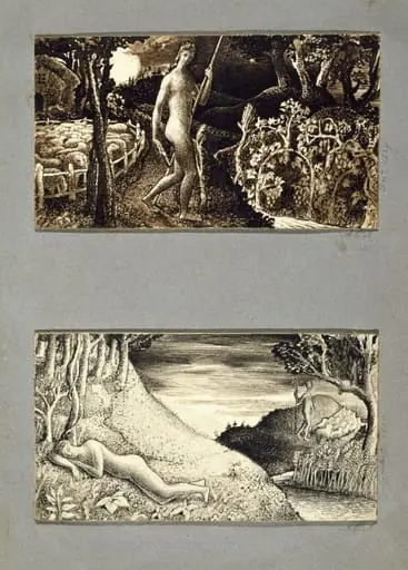 Drawing from the Ionides Album, by Ionides