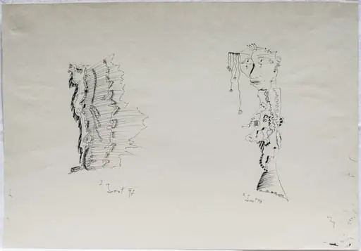 stânga: Compoziție XII, by Ionuț Cătălin Florea