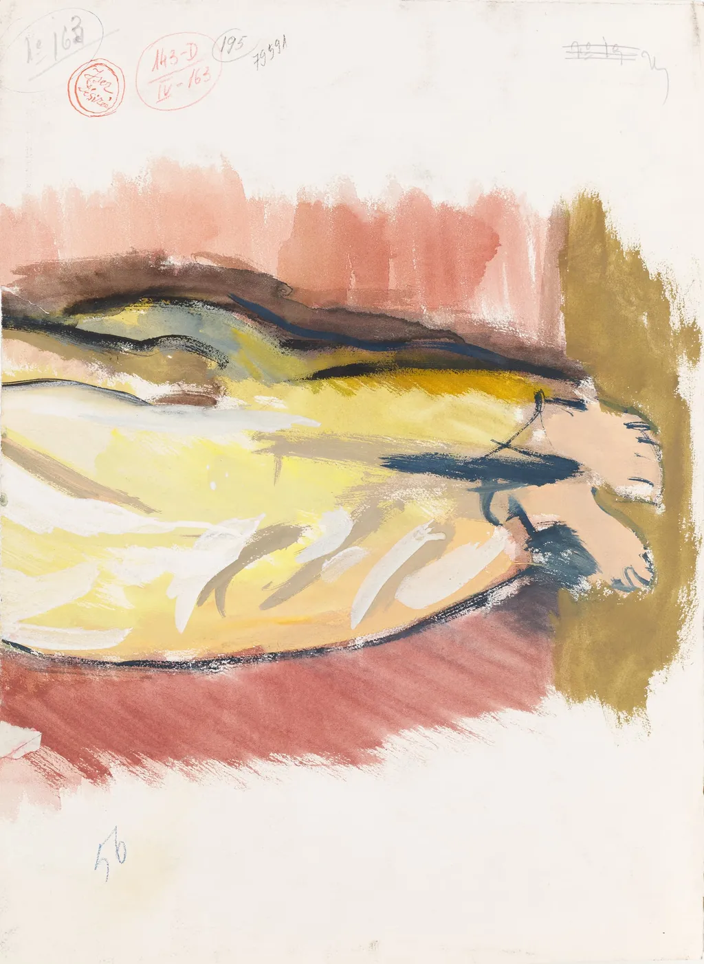Afrodita (schiță), by Iosif Iser, 1937