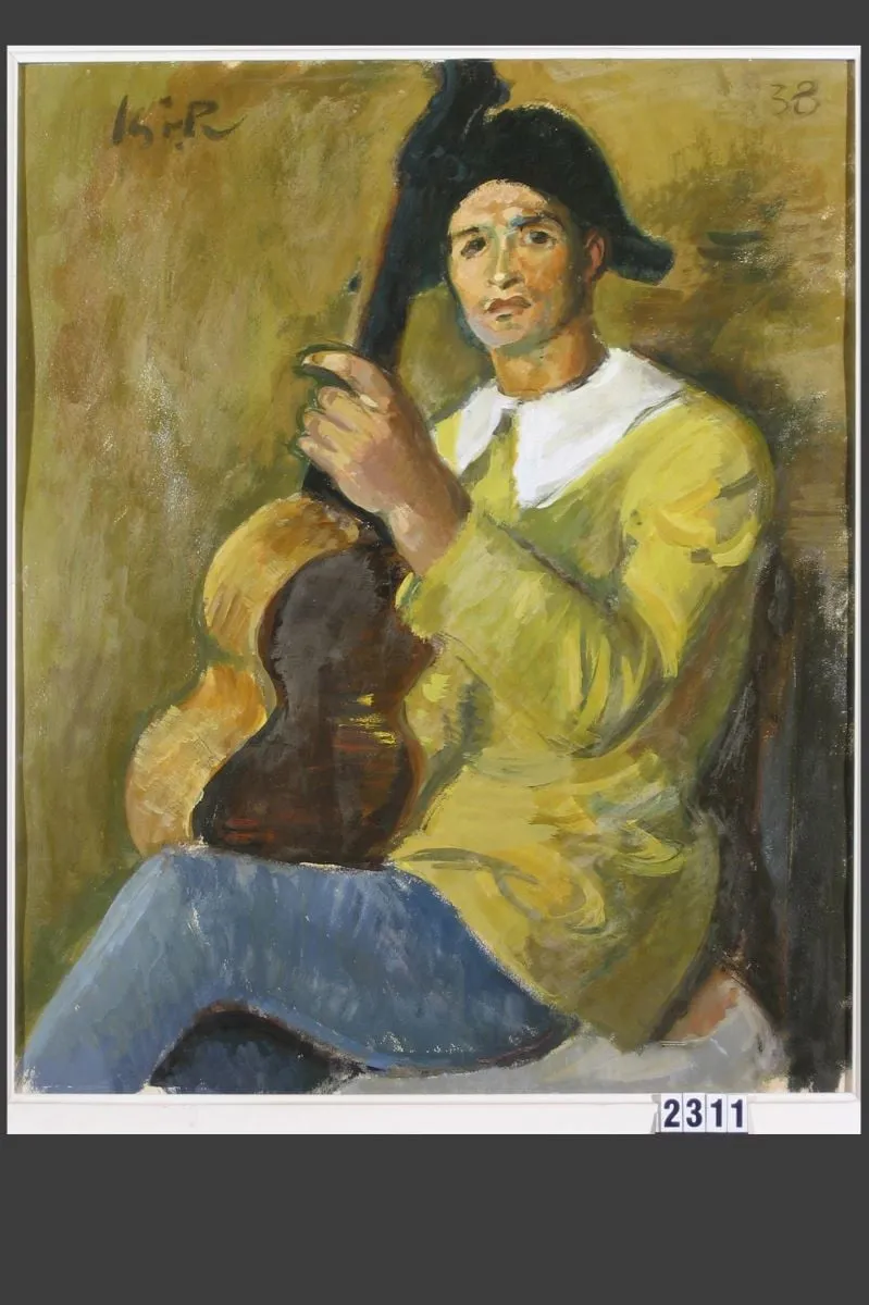 Arlechin, by Iosif Iser, 1929