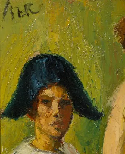Arlechin cu balerină, by Iosif Iser