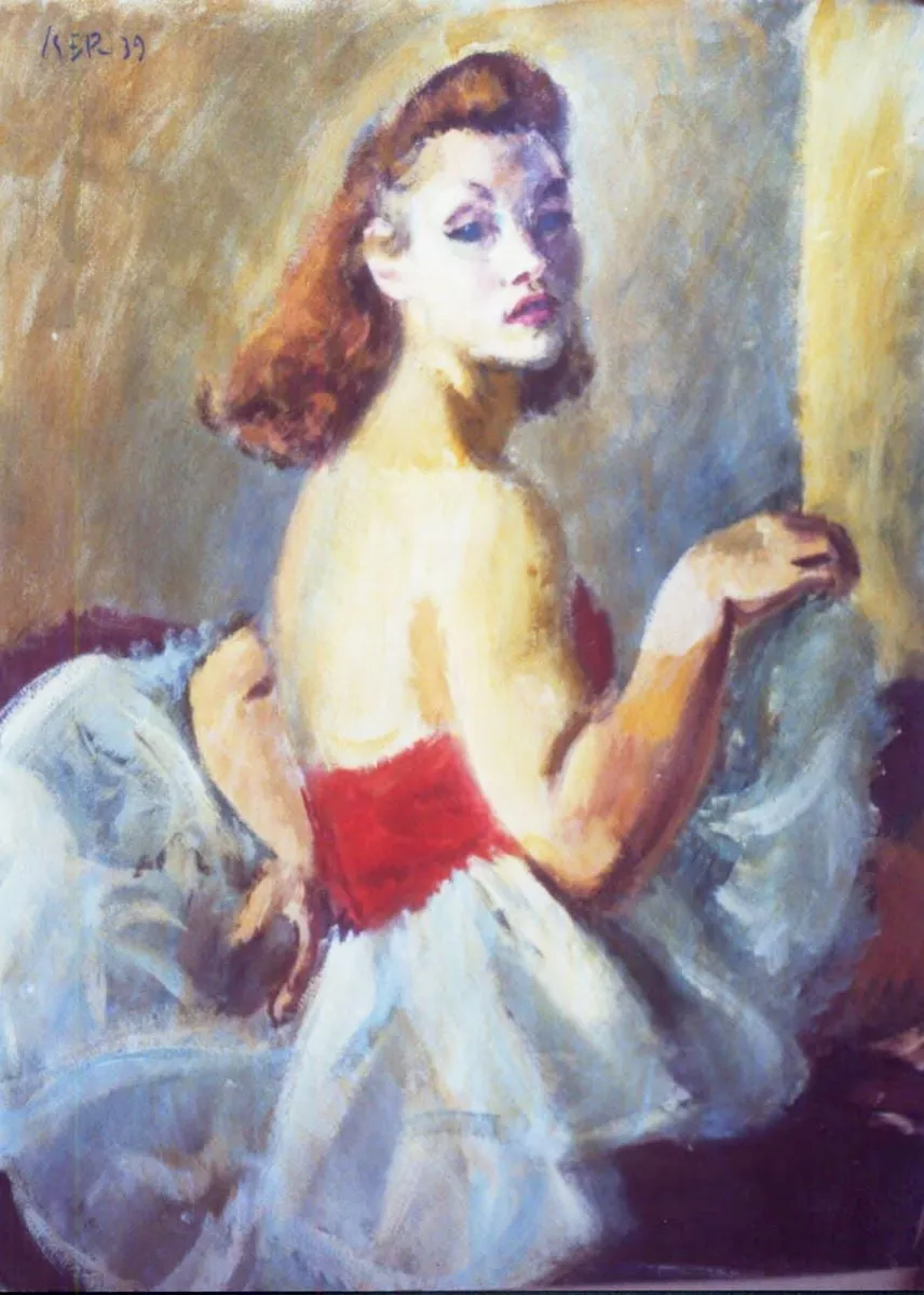 Balerină, by Iosif Iser, unspecified, 1939