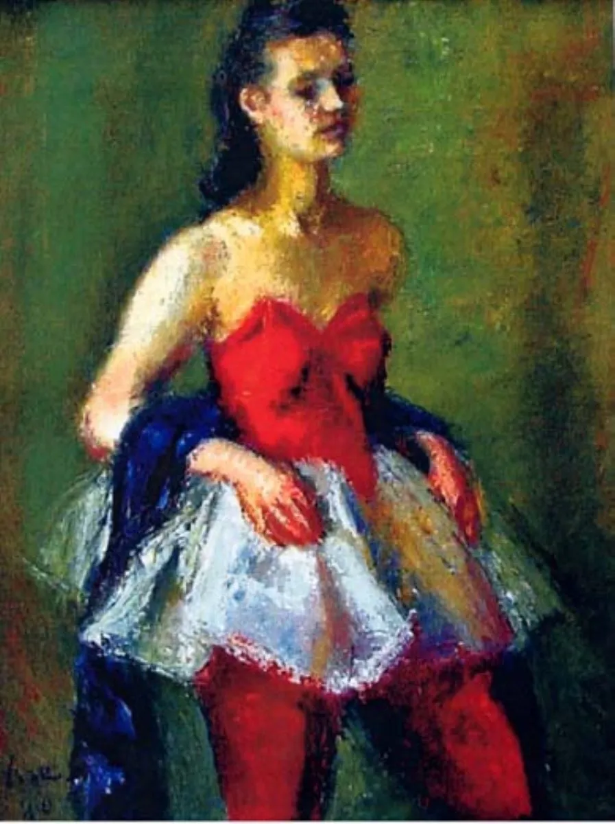 Balerina, by Iosif Iser, unspecified, 1940