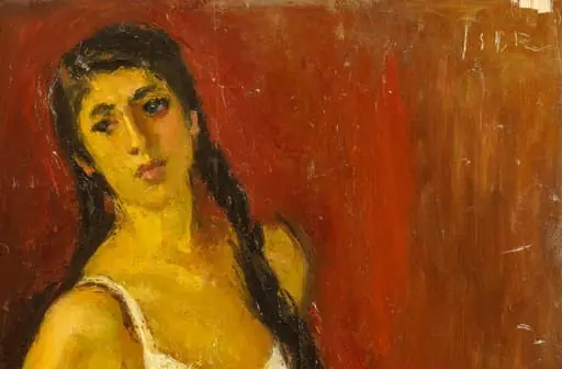 Balerină în repaus - Ilinca, by Iosif Iser