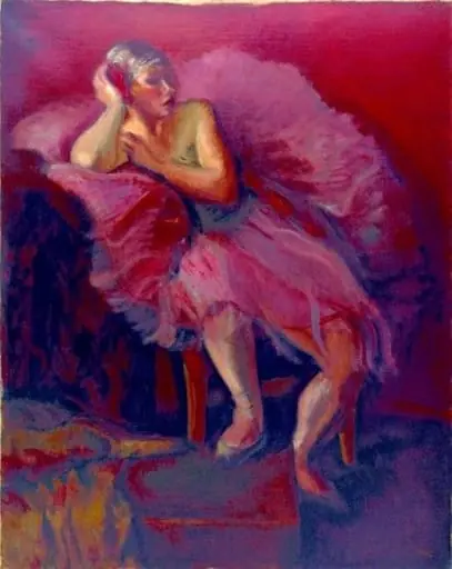 Balerină odihnindu-se, by Iosif Iser