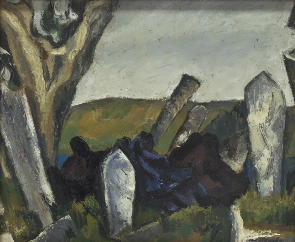 Cimitirul Eyüp, din Constantinopol, by Iosif Iser, unspecified, 1919